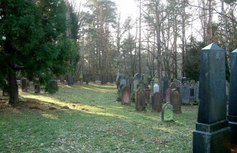 Judenfriedhof - Blick vom Eingangstor