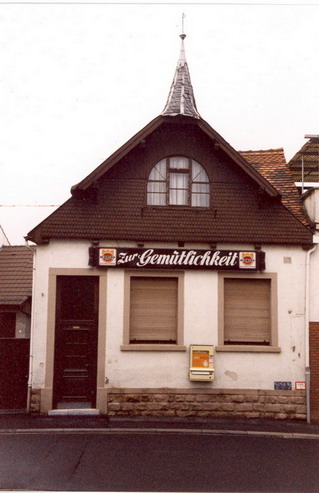 Zur Gemütlichkeit