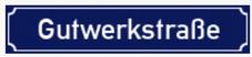 Die Gutwerkstraße erinnert den Schultheiß Martin Gutwerk
