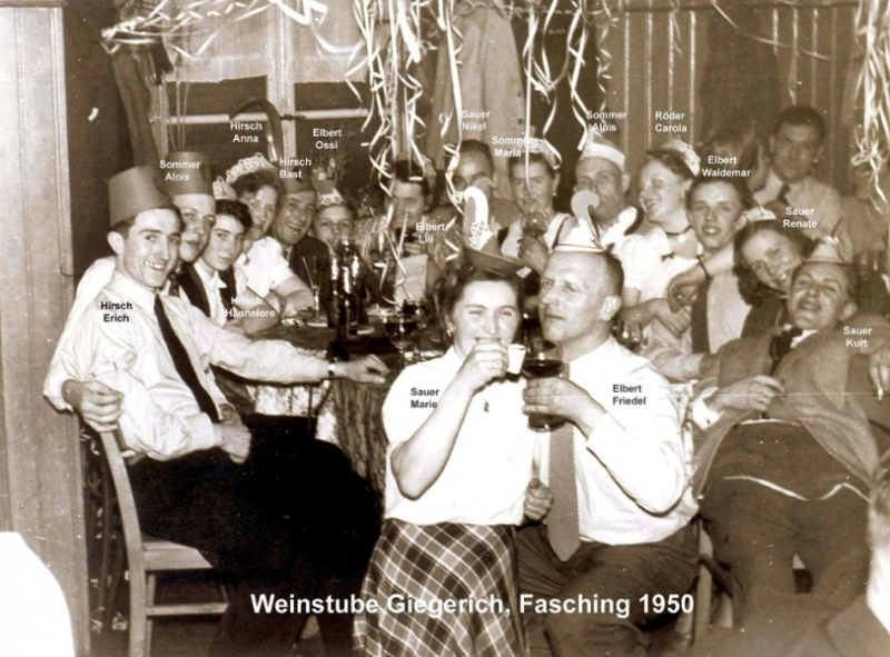 Kappenabend in der Weinstube Giegerich