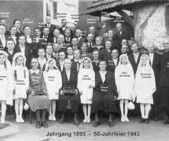 JG 1893 50-Jahrfeier 1943 mit Pfr Umenhof