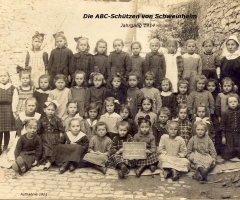 JG 1914 Einschulung 1914