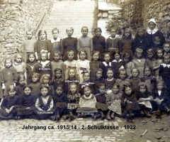 JG 1914 Schulbild 1922