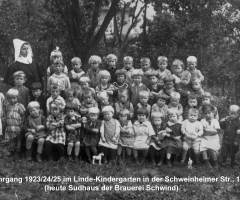 JG 1923/24/25 Linde-Kindergarten 1927