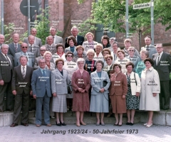 JG 1923/24 50-Jahrfeier 1973