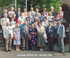 JG 1923/24 65-Jahrfeier 1989