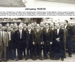 Jahrgang 1910 bis 1930