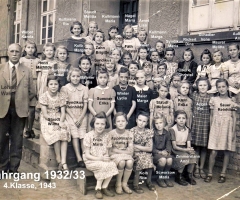 JG 1932/33 4. Klasse 1943
