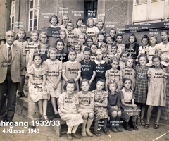 JG 1932/33 4. Klasse 1943