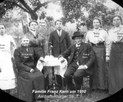 Kern Franz Familie 1910