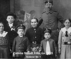Staudt Fritz mit Familie Sodener Str 1