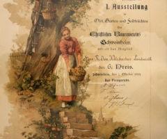 Urkunde Bauernverein Josef Welzbacher