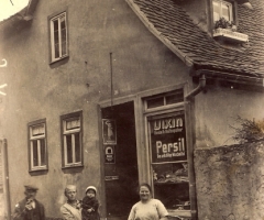 Kolonialwaren Rickert Ebersbacher Str um 1930
