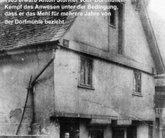 Bäckerei Stürmer Rosengasse um 1903 