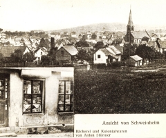 Bäckerei Stürmer Rosengasse 2 Postkarte