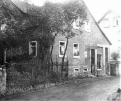 Metzgerei u. Wirtschaft Appelmann später Sandt Bischbergstrasse 1930