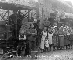 Dreschtag in der Unterhainstr um 1920 (03)