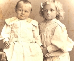 Hirsch Otto und Gustl Aumühle 1907