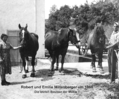 Miltenberger Mühle Besitzer Robert u. Emilie 1960