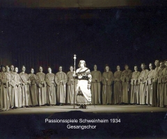 Passionsspiele 1931-34 Gesangschor