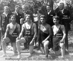 AC Germania Kraftsportgruppe um 1925