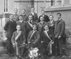 Kegelclub Bahnfrei Gründung 1919