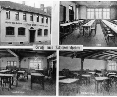 Ansichtskarte Gasthaus Ratsstube Marienstr