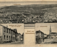 Ansichtskarte Gruss aus Schweinheim