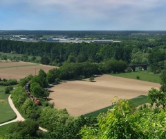 Bischberg Blick auf Nilkheimer Brücke