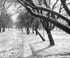 Grubenweg Winterlandschaft