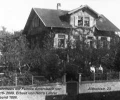 Althohlstr 23 Amersbach 1918