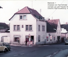 Marienstr 1 Hirsch Leo und Theodor-Schnatz Toni 1981