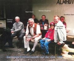 Almhütte Frühschoppen 1996