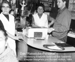 Ratsstube Personal 1969