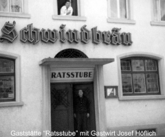 Ratsstube Josef u. Richard Höflich 1970