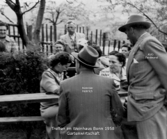 Weinhaus Bonn BSC-Treffen in der Gartenwirtschaft 1958 (2)