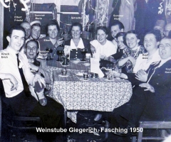 Weinstube Giegerich Fastnacht 1950 (4)