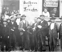 Zur Traube Marienstr spätere Ratsstube 1910