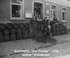 Zur Traube Marienstr spätere Ratsstube 1935