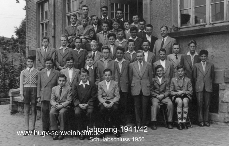 JG 1941/42 Schulabschluss 1956