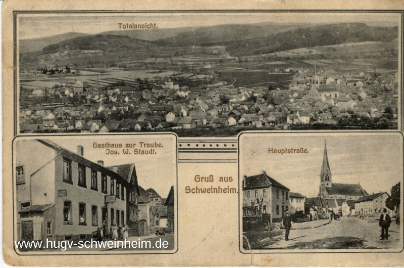 Ansichtskarte Gruss aus Schweinheim