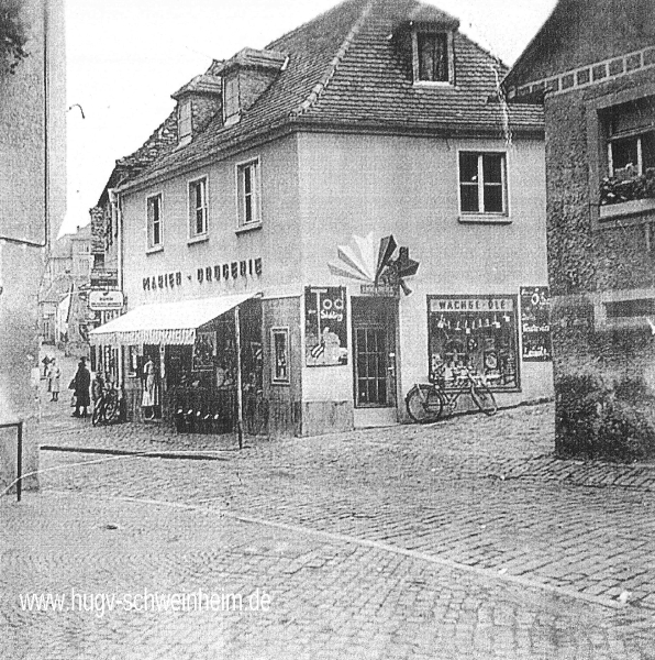 Marien Drogerie Ecke Althohl 1960