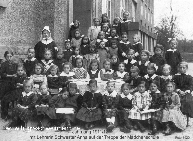 JG 1911/12 Schulklasse 1920