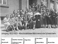 JG 1922/23 Abschlussklasse Mädchen