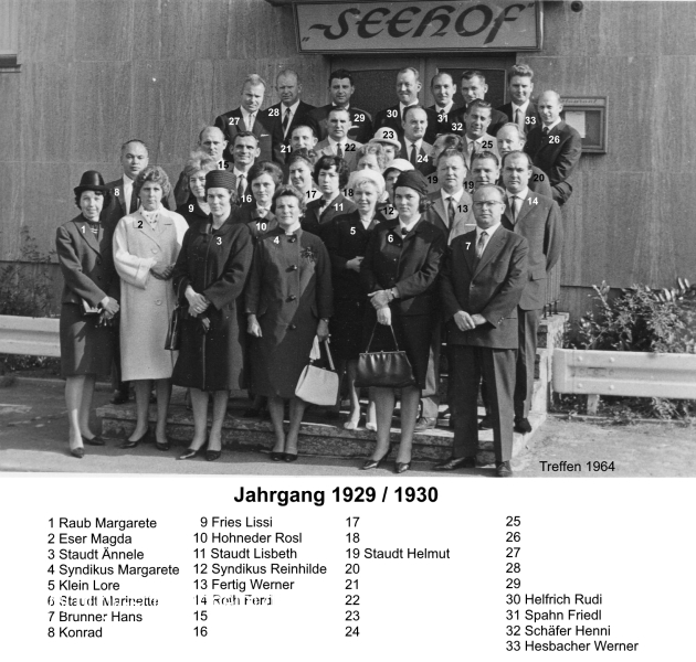 JG 1929/30 Seehof