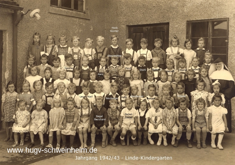 JG 1942/43 Kindergarten 1949