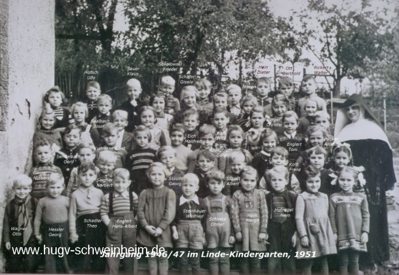 JG 1946/47 Linde-Kindergarten 1951