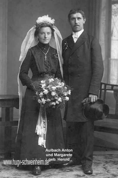 Aulbach Anton Margarete Herold Hochzeit
