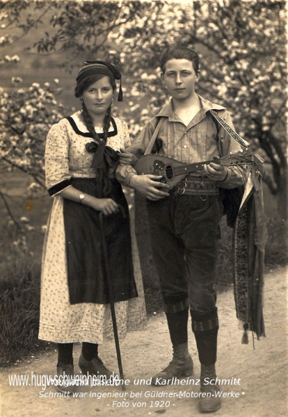 Weigand Josefine und Karlheinz Schmitt Ingenieur bei Güldner