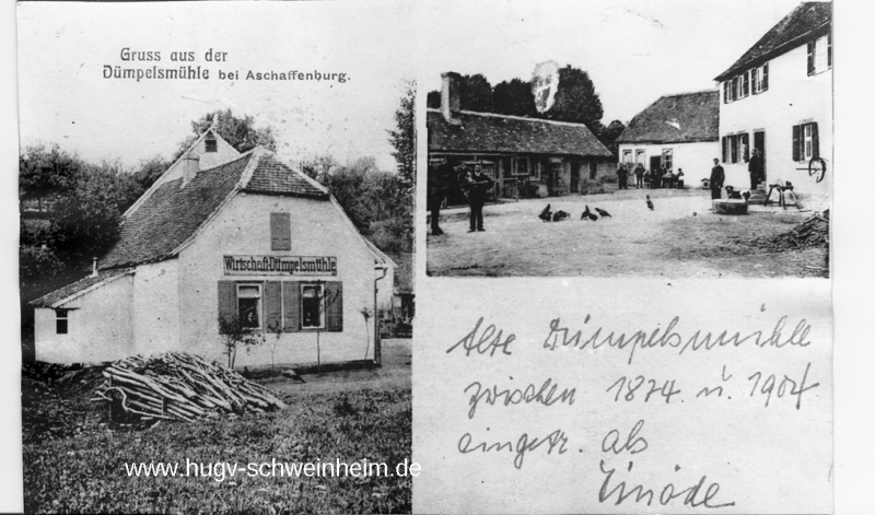 Ansichtskarte Gasthaus Dümpelsmühle (1)